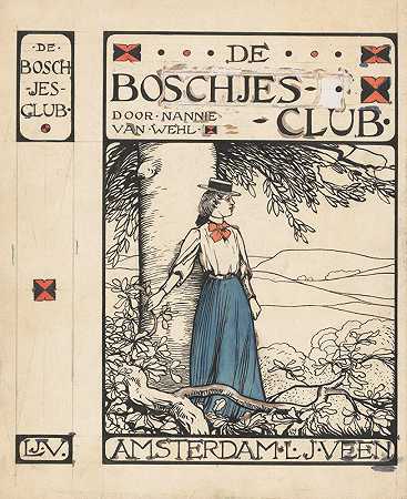 “乐队设计Nannie van Wehl，De Boschjes俱乐部，1905年，威廉·温克巴赫