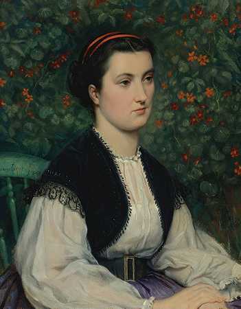 詹姆斯·蒂索的《一位女士的肖像》