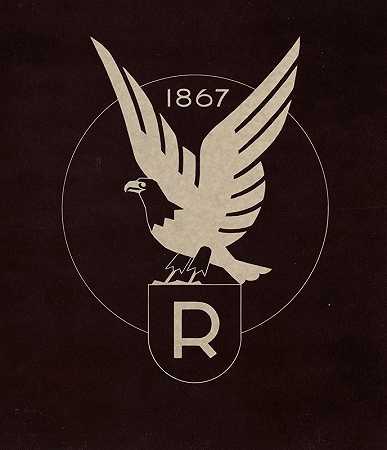 温诺德·赖斯的“Ruppert啤酒与鹰的标志”