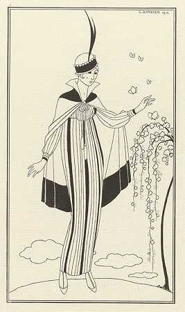《巴黎时装杂志》，1914年，第150期，乔治·巴比尔