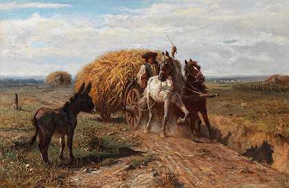 奥托·冯·索伦的《路上的驴》