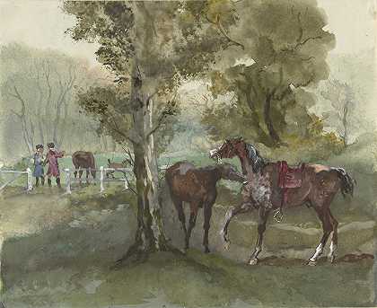 朱尔斯·巴伦·菲诺的《德威的Paarden》