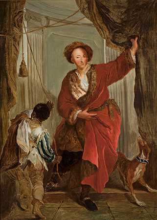 “弗里德里希·恩斯特·冯·克尼法森肖像（1678–1731），安托万·佩斯