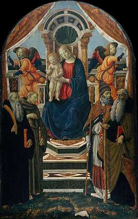 弗朗西斯科·波蒂西尼的《圣母与圣天使》