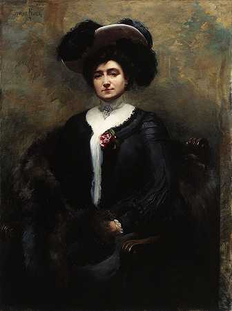 玛丽·路易丝·科纳克的肖像，珍妮·马格德琳·法维尔的杰伊