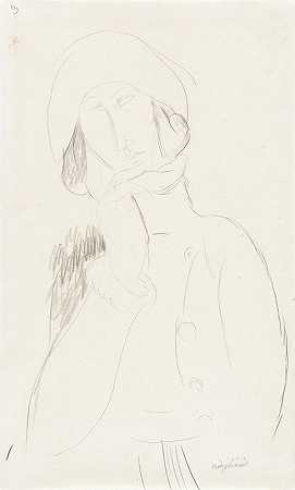 阿梅迪奥·莫迪利亚尼的《女人的肖像》