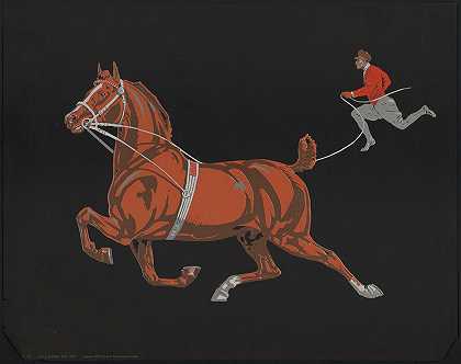 弗雷德·托尔曼的《他是一匹盛开的骏马》