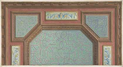 Jules Edmond Charles Lachaise的《Hôtel Hope天花板设计》
