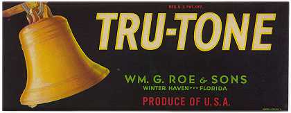 “Tru Tone Produce Label by Anonymous