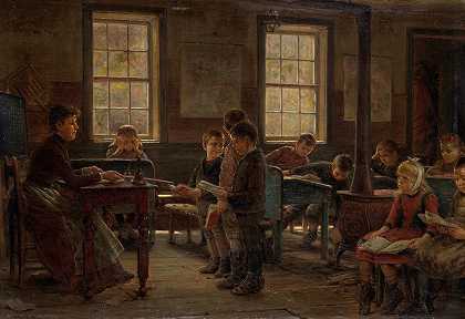 爱德华·兰森·亨利的《乡村学校》