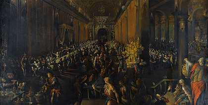 弗雷德里克·范·瓦尔肯博奇的《贝尔沙萨盛宴》