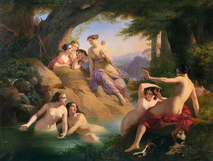 保罗·埃米尔·雅各布斯的《戴安娜和她的睡衣洗澡》