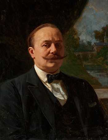 斯特凡·巴卡·奥维茨的《阿尔布雷希特·拉齐维肖像》（1885–1935）