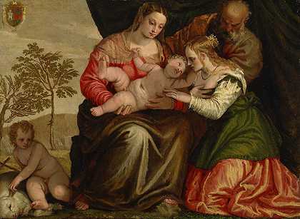 保罗·维罗内斯的《圣凯瑟琳的神秘婚姻》