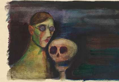 卡尔·维纳的死亡自画像