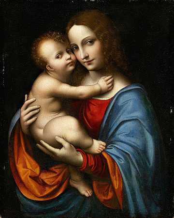 Giampietrino的《带孩子的圣母》（乔瓦尼·皮埃特罗·里佐利）