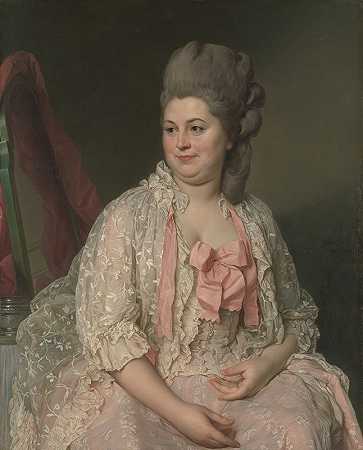 “圣莫里斯夫人（埃莉诺·伊丽莎白·安吉丽克·德博特恩，1742-1824），约瑟夫·西夫弗雷德·杜普莱西斯