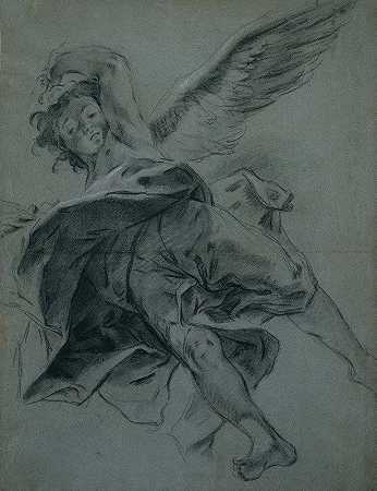 乔瓦尼·巴蒂斯塔·皮亚泽塔的《飞行天使》