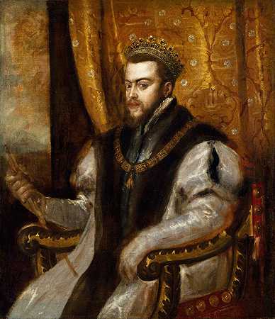 提香的《西班牙国王菲利普二世》