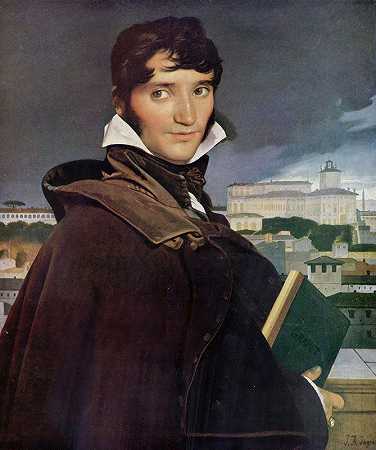 “弗朗索瓦·马吕斯·格拉奈肖像（1777-1849），让·奥古斯特·多米尼克·安格尔