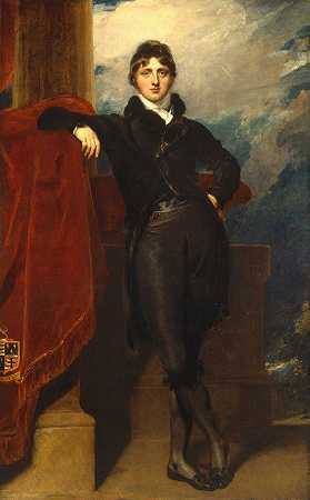 托马斯·劳伦斯爵士的《格兰维尔·莱文森·高尔勋爵，后来的第一代格兰维尔伯爵》