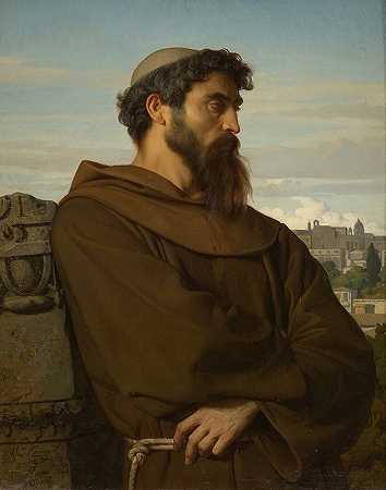 “一个思想家，年轻的罗马僧侣，亚历山大·卡巴内尔