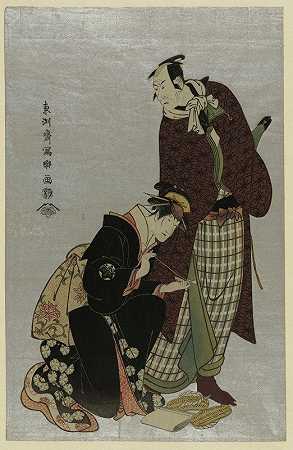 “松本吉美（Yodime matsumoto kōshirഅ）”，作者：T 333 shūsai Sharaku