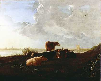 《河边的牛》（Aelbert Cuyp）
