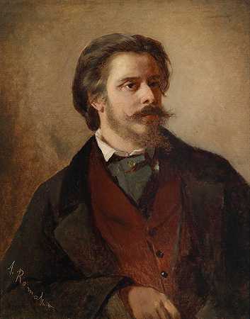 安东·罗马科的《画家伯托德·温德肖像》