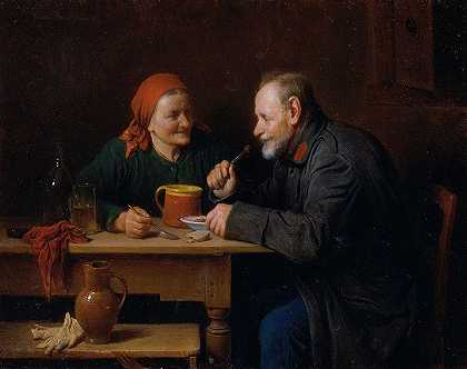 Friedrich Friedländer的《Das Mittagsmahl》