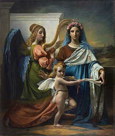 弗朗索瓦·约瑟夫·纳维兹的《罗马圣塞西莉亚》