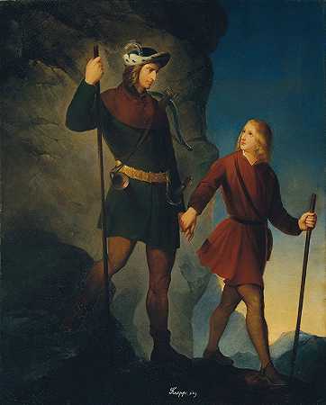 弗里德里希·克雷普（Friedrich Krepp）的《马克西米利安一世皇帝从马丁斯旺的救赎》