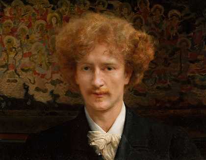 《伊格纳西·扬·帕德雷夫斯基肖像（1860–1941）》，劳伦斯·阿尔马·塔德马著