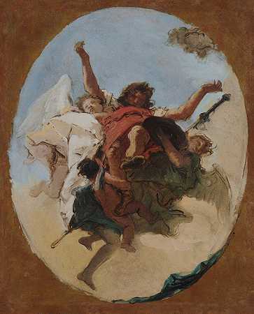 乔瓦尼·巴蒂斯塔·蒂埃波罗的《圣罗赫的封神》