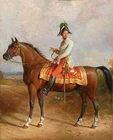 约翰·彼得·克拉夫特《骑马的卡尔大公》