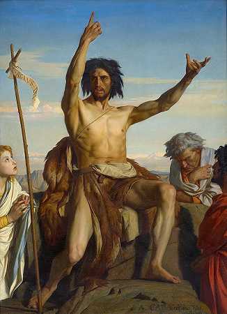 亚历山大·卡巴内尔的《圣让·巴蒂斯特》