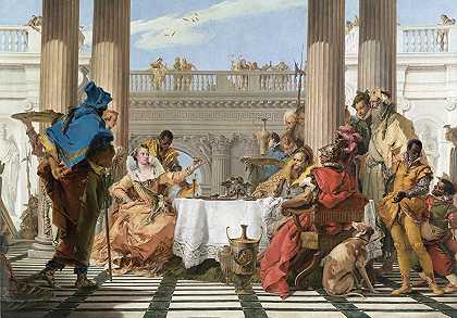 乔瓦尼·巴蒂斯塔·蒂埃波罗的《埃及艳后的宴会》