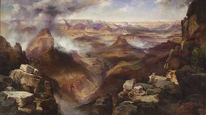 托马斯·莫兰的《科罗拉多河大峡谷》