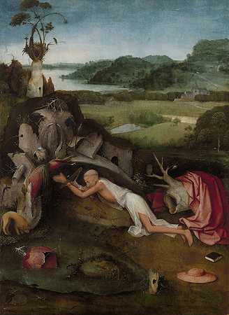 《圣杰罗姆》作者：Hieronymus Bosch
