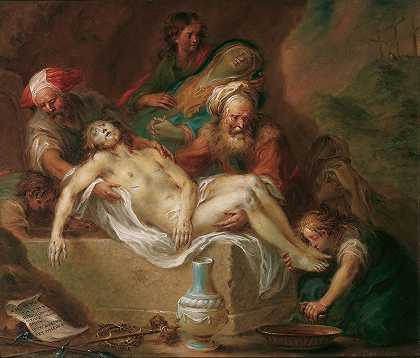 马丁·约翰·施密特的《基督之墓》