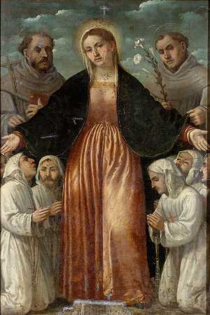 Girolamo Romanino的《慈悲圣母》