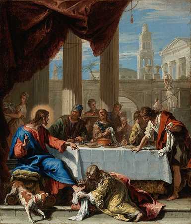 塞巴斯蒂亚诺·利玛窦的《耶稣在西门家》