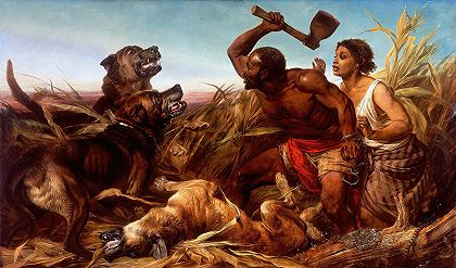 理查德·安斯戴尔的《被猎杀的奴隶》
