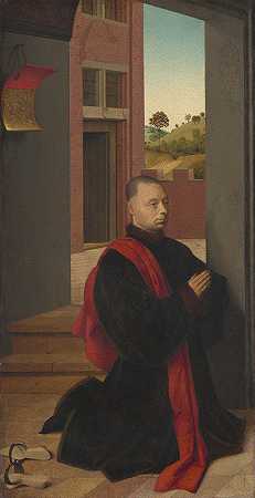 Petrus Christus的《男性捐献者肖像》