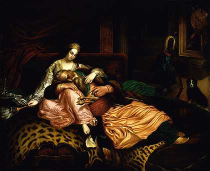 托马斯·布坎南（Thomas Buchanan）的《苏丹与妃子的内景》