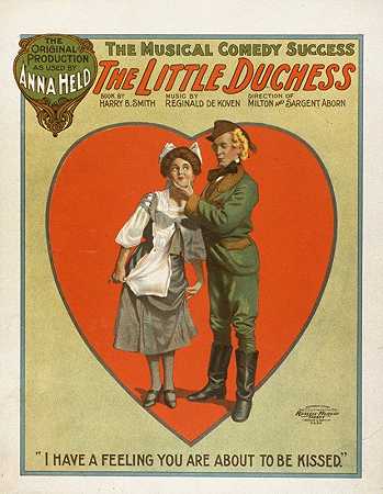 美国平版印刷推出的音乐喜剧《小公爵夫人》。