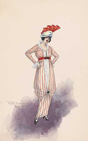威尔·R·巴恩斯的《女人的服装》