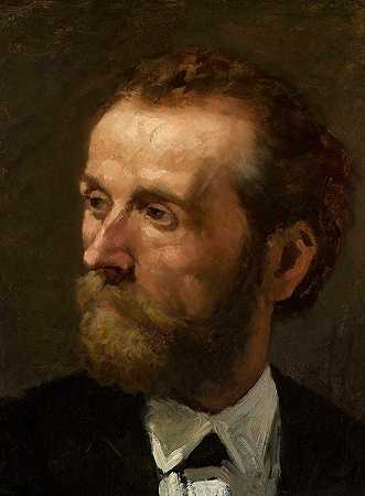 “塔德乌什·阿伊杜基耶维奇（Tadeusz Ajdukiewicz）画家卡齐米日·阿尔奇莫维奇（Kazimierz Alchimowicz）的肖像