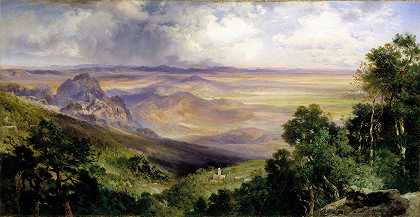 托马斯·莫兰的《库埃纳瓦卡山谷》