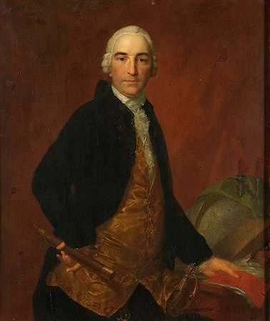约翰·弗里德里希·奥古斯特·蒂施拜因的《荷兰东印度总督威廉·阿诺德·阿尔廷肖像》